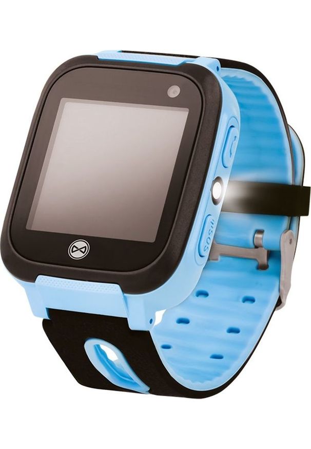 FOREVER - Smartwatch Forever Call Me KW-50 Niebieski (5900495702975). Rodzaj zegarka: smartwatch. Kolor: niebieski