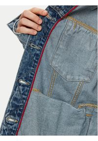 Hugo - HUGO Kurtka jeansowa Icon 50530298 Niebieski Relaxed Fit. Kolor: niebieski. Materiał: bawełna #4