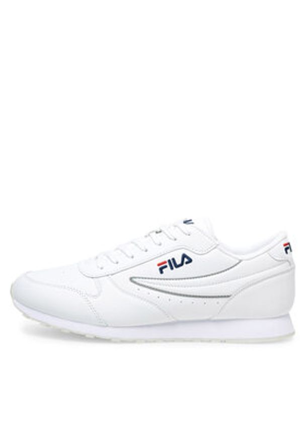 Fila Sneakersy ORBIT LOW 1010263_1FG Biały. Kolor: biały. Materiał: syntetyk