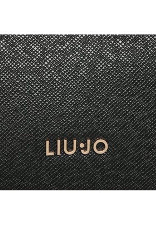 Liu Jo Torebka M Satchel AXX011 E0087 Czarny. Kolor: czarny. Materiał: skórzane