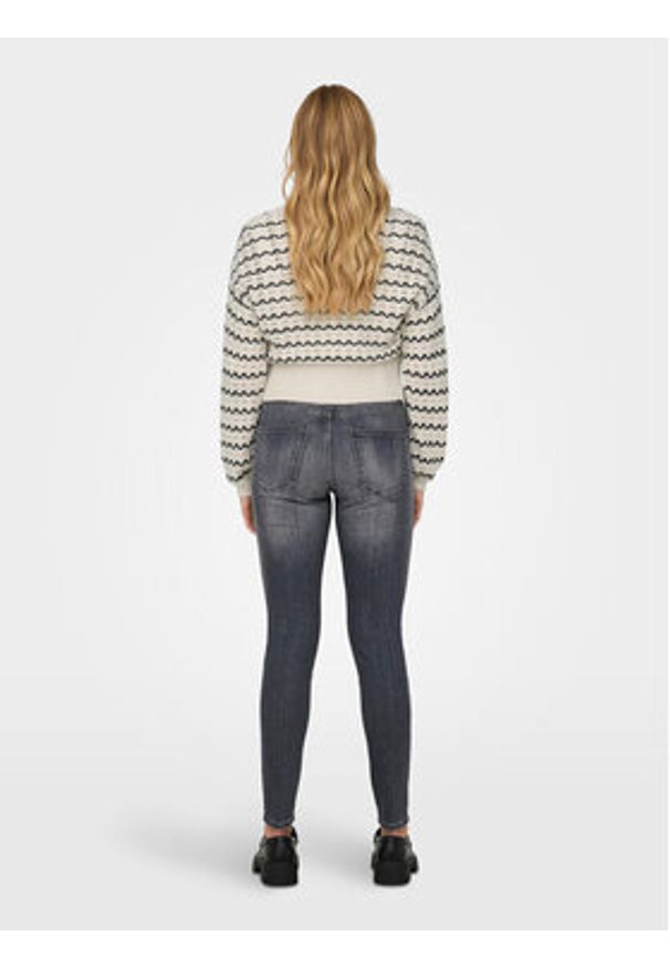 only - ONLY Sweter Asa 15310527 Beżowy Regular Fit. Kolor: beżowy. Materiał: syntetyk