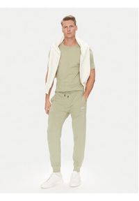 BOSS Spodnie dresowe Sechup 50533392 Zielony Regular Fit. Kolor: zielony. Materiał: bawełna #5