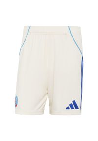 Adidas - Krótka zewnętrzna koszulka RC Strasbourg 2025/26. Kolor: beżowy. Długość: krótkie. Sport: piłka nożna #1