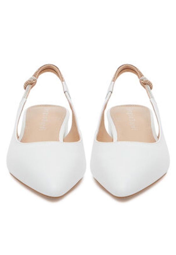 Sergio Bardi Czółenka WYL4138-1Z-SB Biały. Kolor: biały. Materiał: skóra