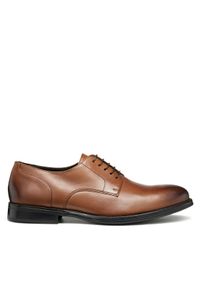 Geox Półbuty U Barberigo U56MBC 00043 C6610 Brązowy. Kolor: brązowy. Materiał: skóra