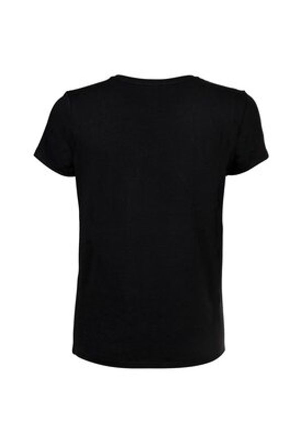 Emporio Armani Underwear T-Shirt EW000408 AF10881 UC001 Czarny Regular Fit. Kolor: czarny. Materiał: bawełna