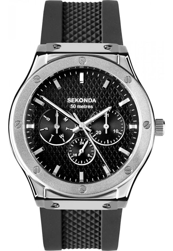 Zegarek męski Sekonda 30230 czarny. Kolor: czarny