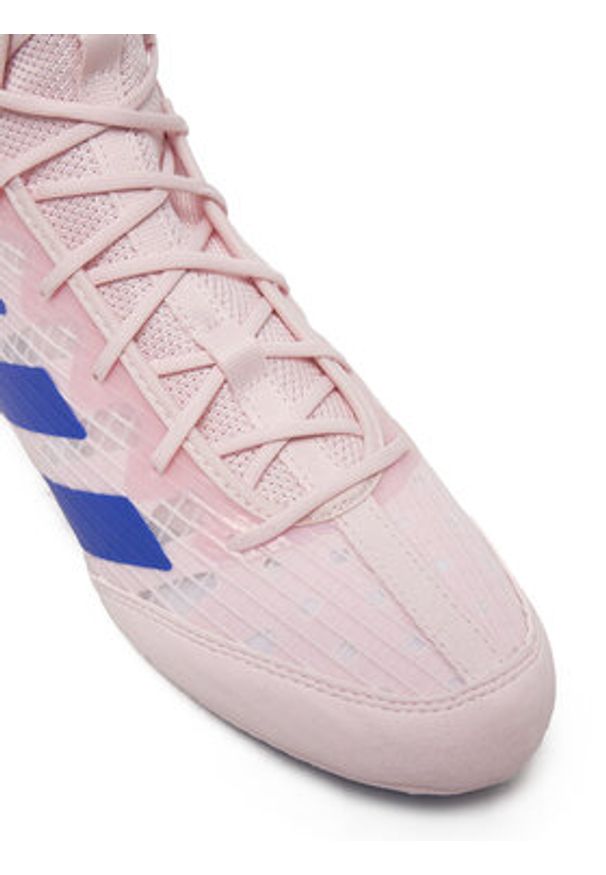 Adidas - adidas Buty bokserskie Box Hog 4 IH2733 Różowy. Kolor: różowy. Materiał: materiał