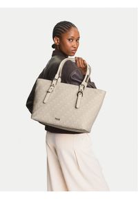 Tous - TOUS Torebka Buckles Silhouette 2002201901 Beżowy. Kolor: beżowy. Materiał: skórzane #1