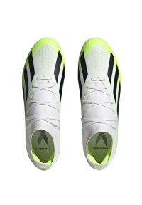 Adidas - Buty adidas X CRAZYFAST.3 Fg M HQ4534 białe białe. Kolor: biały. Materiał: materiał. Szerokość cholewki: normalna #3