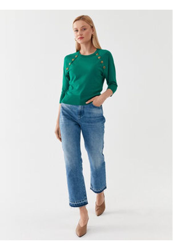 Marella Sweter Ossido 2333660437 Zielony Regular Fit. Kolor: zielony. Materiał: syntetyk