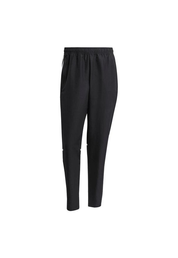 Adidas - Spodnie męskie adidas Squadra 25 Presentation. Kolor: czarny, wielokolorowy, biały. Materiał: poliester. Sport: fitness, piłka nożna