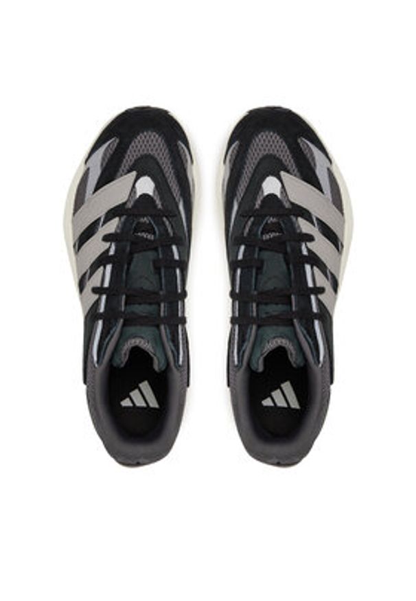 Adidas - adidas Sneakersy Lightblaze JH6943 Czarny. Kolor: czarny. Materiał: materiał