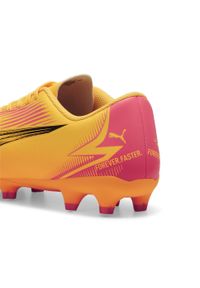 Puma - Buty piłkarskie ULTRA PLAY FG/AG PUMA Sun Stream Black Sunset Glow Orange Pink. Kolor: wielokolorowy, różowy, czarny. Sport: piłka nożna