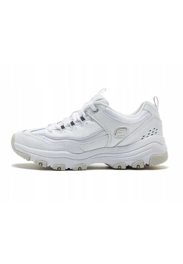 skechers - Buty damskie SKECHERS ICONIC 88888281-WSL sneakersy białe sportowe 39,5. Kolor: biały. Model: Skechers Sport. Sport: turystyka piesza