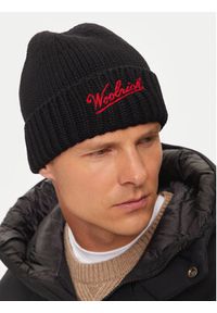 Woolrich Czapka CFWOAC0288MRUF0428 Czarny. Kolor: czarny. Materiał: wełna, materiał #3