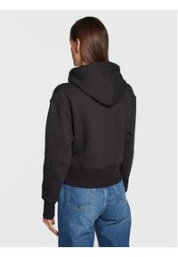 Calvin Klein Jeans Bluza J20J220561 Czarny Regular Fit. Kolor: czarny. Materiał: bawełna, syntetyk
