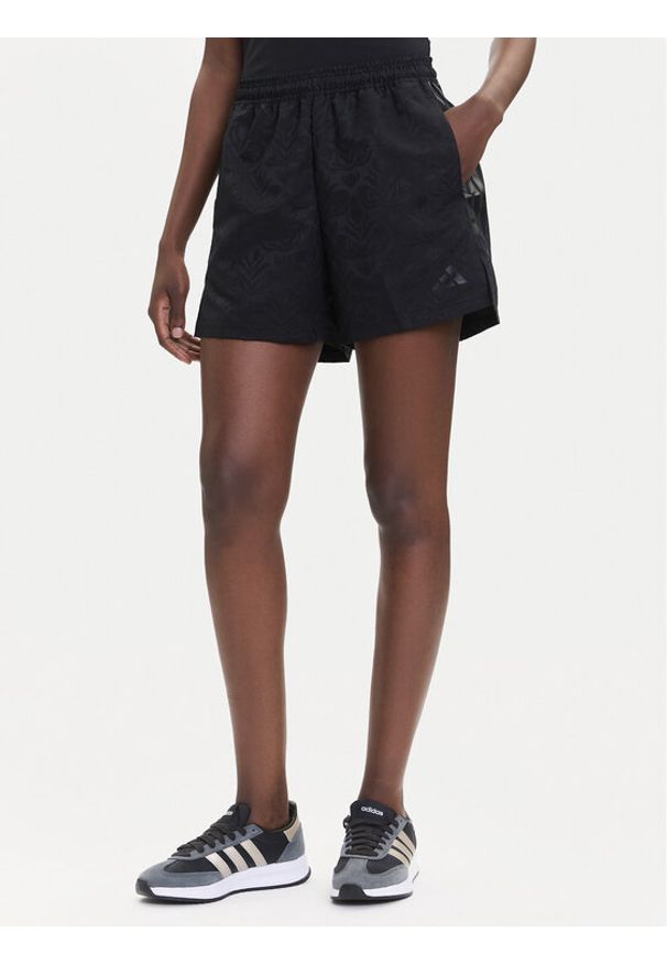 Adidas - adidas Szorty sportowe Tiro x Common Goal JL9205 Czarny Loose Fit. Kolor: czarny. Materiał: syntetyk