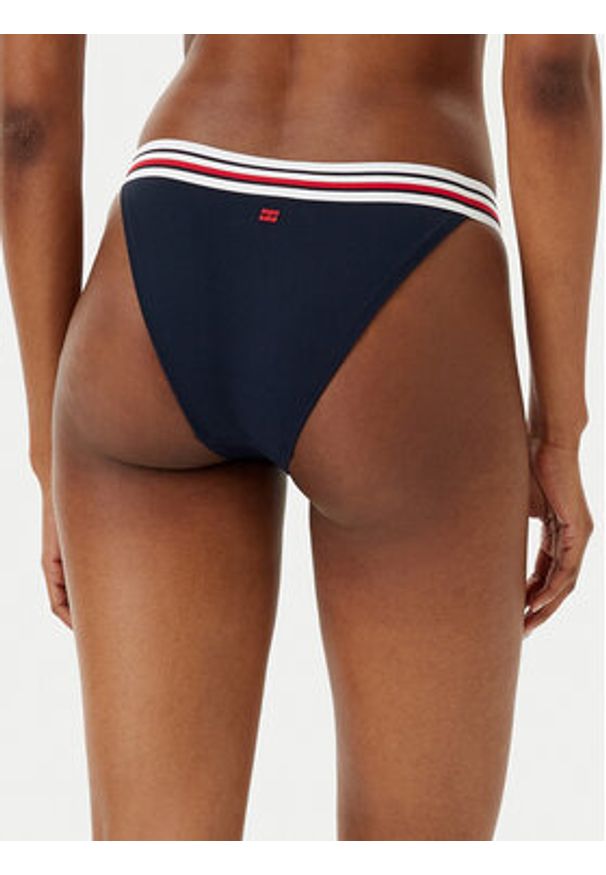 TOMMY HILFIGER - Tommy Hilfiger Dół od bikini UW0UW05829 Granatowy. Kolor: niebieski. Materiał: syntetyk