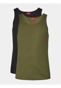 Hugo Komplet 2 tank topów 50469790 Kolorowy Slim Fit. Materiał: bawełna. Wzór: kolorowy #1