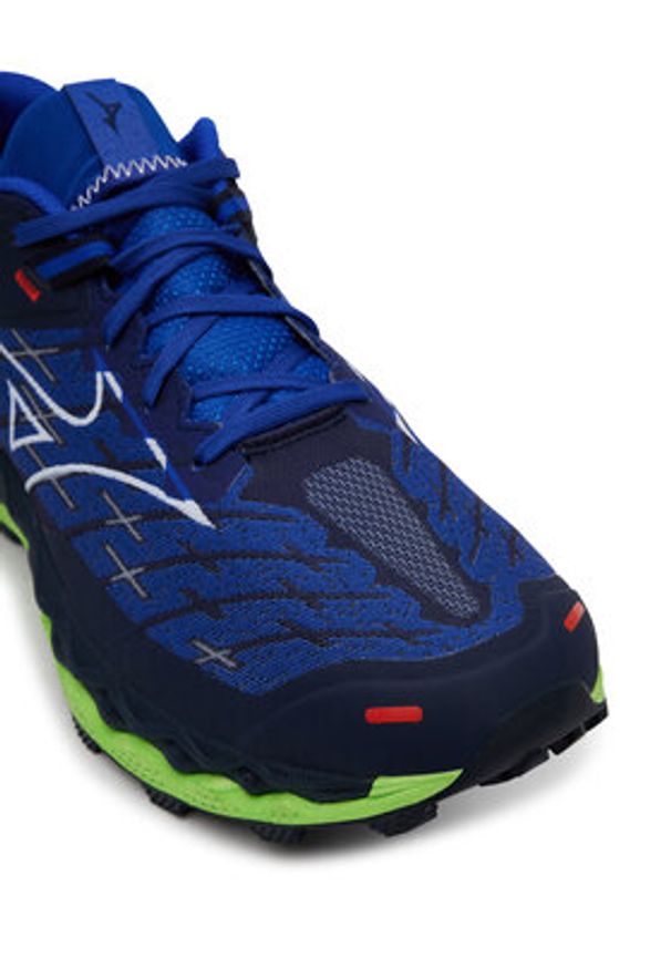 Mizuno Buty do biegania Wave Mujin 10 J1GJ2470 Niebieski. Kolor: niebieski. Materiał: materiał. Model: Mizuno Wave