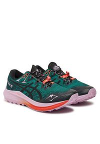Asics Buty do biegania Fuji Lite 5 1012B690 Zielony. Kolor: zielony. Materiał: mesh, materiał #6