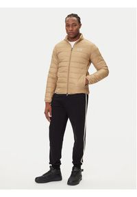 EA7 Emporio Armani Kurtka puchowa 8NPB23 PNGPZ U6171 Beżowy Regular Fit. Kolor: beżowy. Materiał: syntetyk
