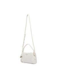 Calvin Klein Torebka Emblem Trio Top Handle Camera Ba LV04F3370G Biały. Kolor: biały. Materiał: skórzane #2