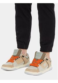 Tommy Jeans Sneakersy Tjm Leather Skater Tongue EM0EM01260 Beżowy. Kolor: beżowy #2