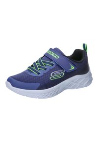 skechers - Buty SKECHERS 403924L Niebieski. Zapięcie: rzepy. Kolor: niebieski. Materiał: syntetyk, tkanina, materiał. Szerokość cholewki: normalna. Model: Skechers Sport. Sport: turystyka piesza