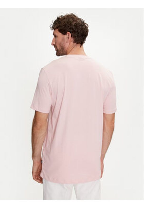 BOSS - Boss T-Shirt Thompson 01 50468347 Różowy Regular Fit. Kolor: różowy. Materiał: bawełna