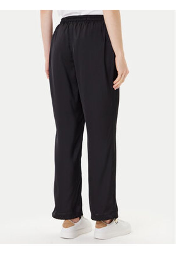 Liu Jo Sport Spodnie materiałowe TF5192 T004A Czarny Regular Fit. Kolor: czarny. Materiał: syntetyk. Styl: sportowy