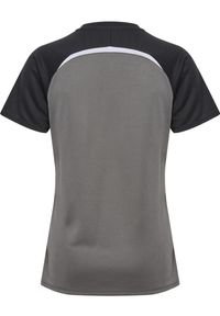 Damska koszulka polo Hummel Lead 2.0. Typ kołnierza: polo. Kolor: szary. Sport: piłka nożna #2