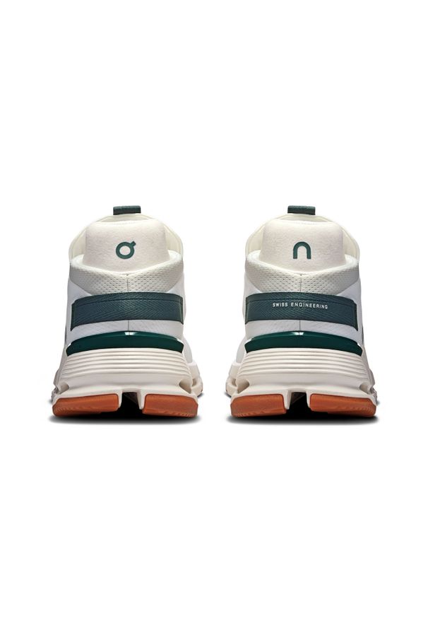 On - ON Cloudnova 2 Ivory | Olive Sneakersy męskie. Okazja: na co dzień. Kolor: biały. Materiał: materiał. Szerokość cholewki: normalna