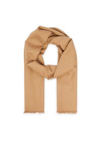 BOSS - Boss Szalik Ledonio 50517765 Beżowy. Kolor: beżowy. Materiał: bawełna