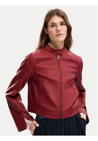 Desigual Kurtka z imitacji skóry Ariel 26SWEW09 Czerwony Regular Fit. Kolor: czerwony. Materiał: skóra #2
