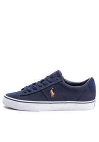 Polo Ralph Lauren Tenisówki Sayer 816749369002 Granatowy. Kolor: niebieski. Materiał: materiał #9