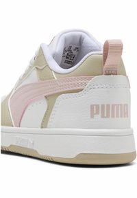 Puma - Dziecięce sneakersy Rebound V6 Lo PUMA White Mauve Mist Desert Dust Pink Beige. Kolor: biały, różowy, wielokolorowy, beżowy