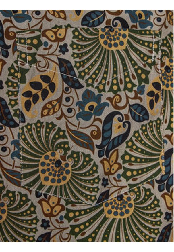 INDICODE Koszula Stevo 20-454 Zielony Regular Fit. Kolor: zielony. Materiał: bawełna