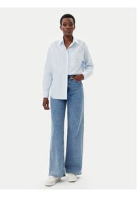 Calvin Klein Jeans Koszula J20J224436 Błękitny Relaxed Fit. Kolor: niebieski. Materiał: bawełna #5