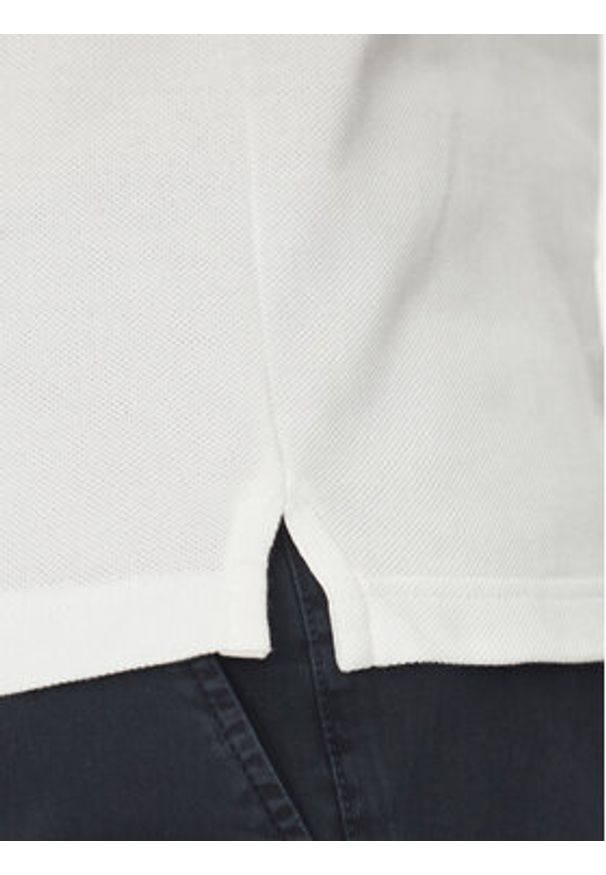 Lacoste Polo PH9185 Biały Regular Fit. Typ kołnierza: polo. Kolor: biały. Materiał: bawełna