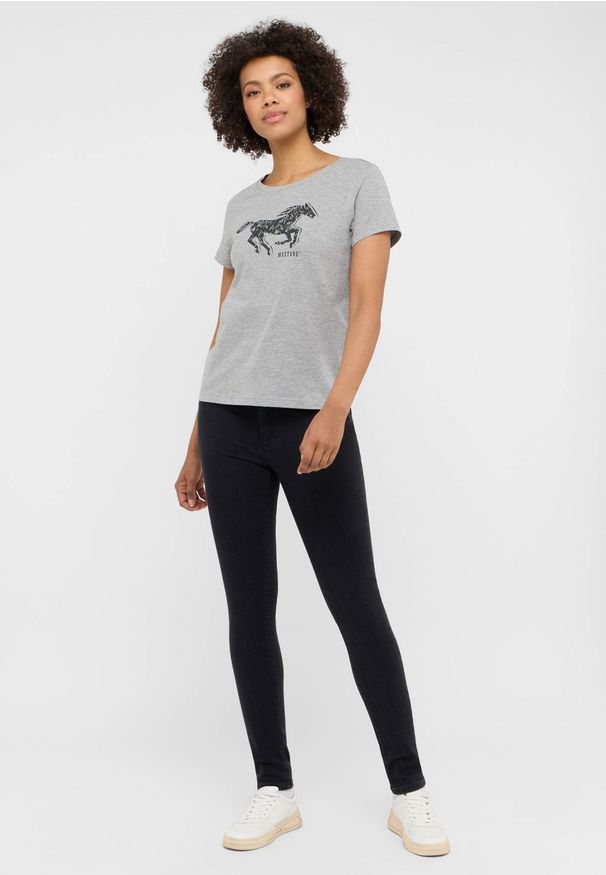 Damskie Spodnie Jeansowe Mustang Style Shelby Skinny Denim Black 1015976 4000 802