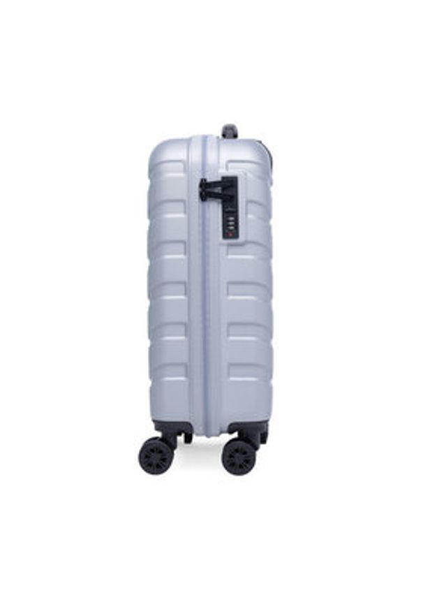 Gino Rossi Walizka kabinowa GIN-S-003-05-SILVER Srebrny. Kolor: srebrny