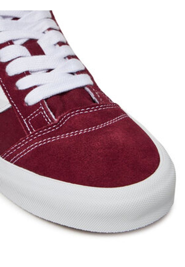 Vans Tenisówki Knu Skool VN000D22ZCF1 Bordowy. Kolor: czerwony. Materiał: materiał