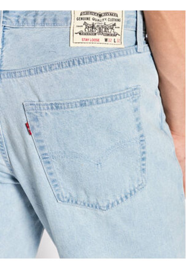 Levi's® Jeansy WellThread™ A1228-0002 Niebieski Loose Fit. Kolor: niebieski