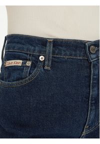 Calvin Klein Jeans Jeansy J20J224520 Granatowy Mom Fit. Kolor: niebieski