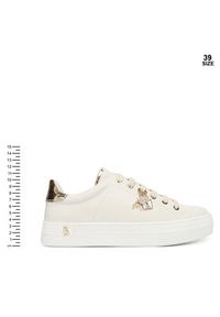 Patrizia Pepe Sneakersy PPJ900.02 Écru. Materiał: skóra #7