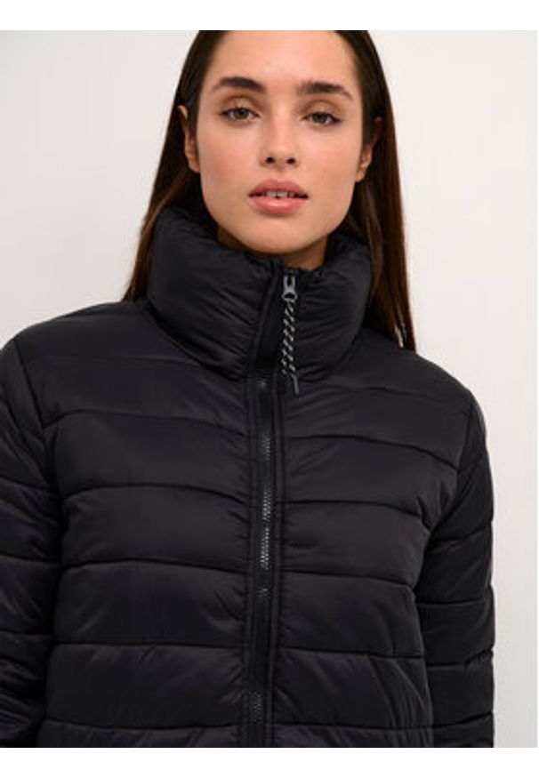 Kaffe Kurtka przejściowa Lira 10507223 Czarny Regular Fit. Kolor: czarny. Materiał: syntetyk