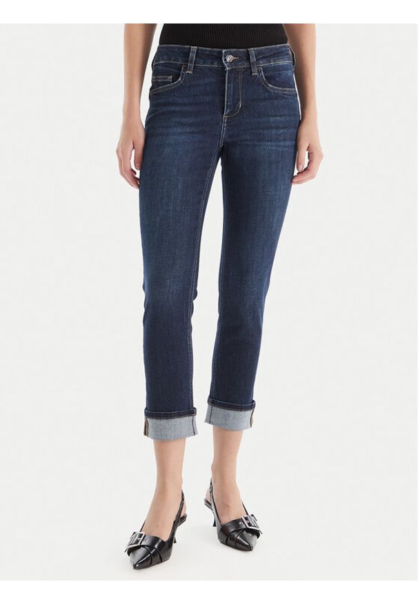 Liu Jo Jeansy UF5006 D4797 78927 Granatowy Slim Fit. Kolor: niebieski