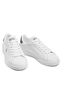 Polo Ralph Lauren Sneakersy Hrt Ct II 809829824004 Biały. Kolor: biały. Materiał: skóra #5